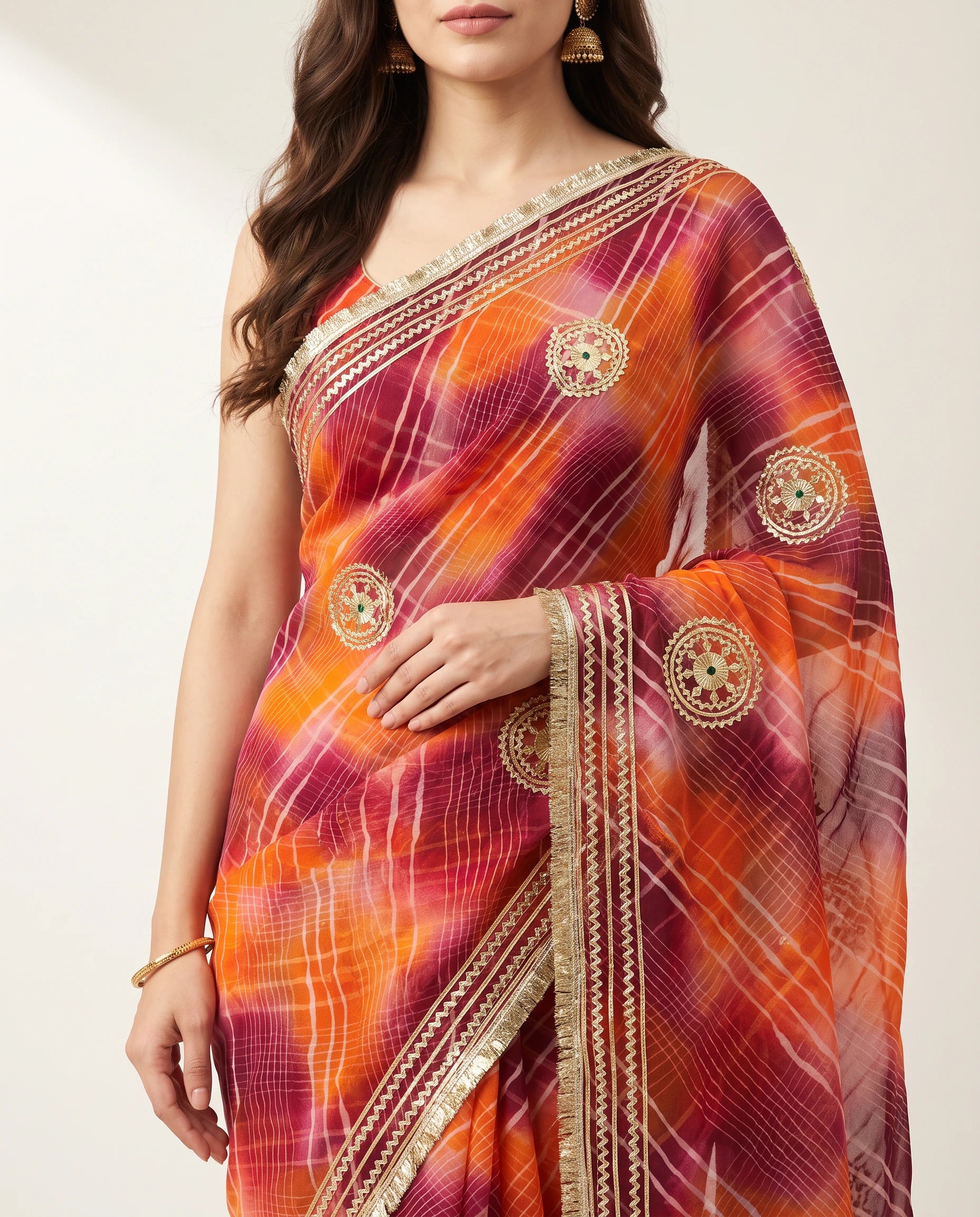 Rani Pink and Orange