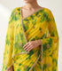 Shimmer Chiffon Tie-Dye Saree with Zari Embroidery Buti – Party Wear with Blouse Piece