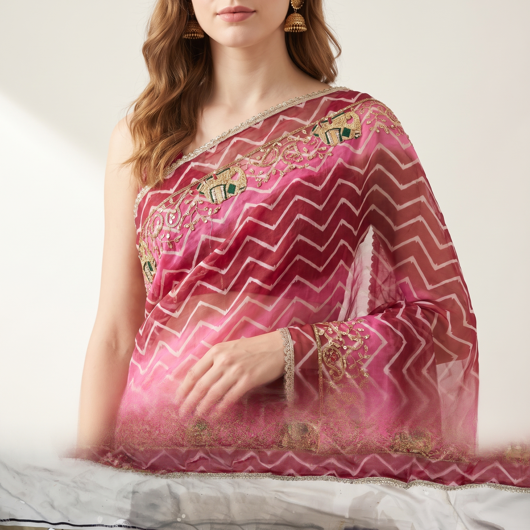 Pink-Maroon